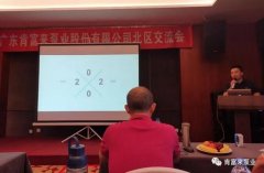 扬州晨熙电子商务解决方案有限公司北部业务区召开年中会议